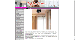 Desktop Screenshot of casadascortinas.net