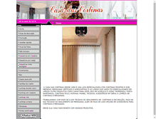Tablet Screenshot of casadascortinas.net